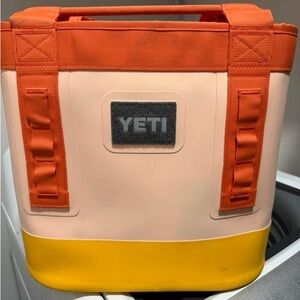 YETI Camino Peach and Yellow Travel Bag